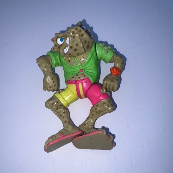 Vintage TMNT Teenage Mutant Ninja Turtles Napoleon Bone a Frog - Picture 1 of 8